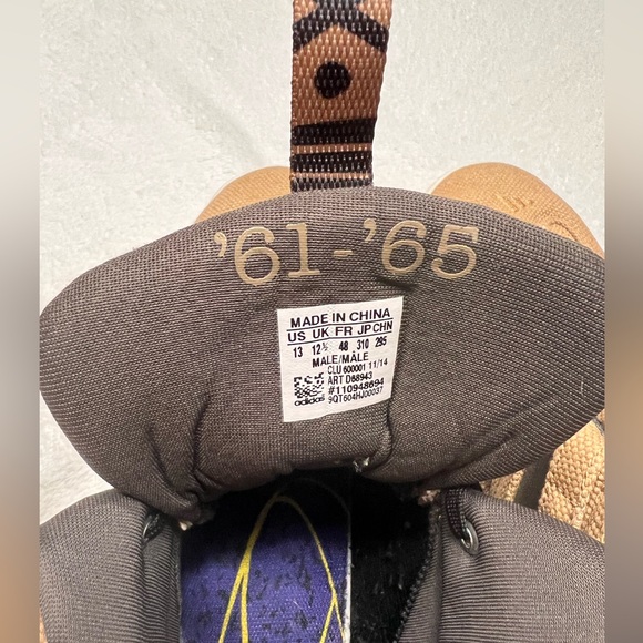 Mens Adidas Crazy 8 BHM Kareem Abdul Jabbar Size 13 Shoes Limited Edition Clean - Picture 8 of 10